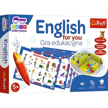 GRA EDUKACYJNA ENGLISH FOR YOU MAGICZNY OŁÓWEK