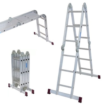 DRABINA PRZEGUBOWA Krause Corda 4,4 m PODEST 150kg