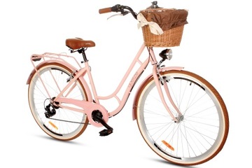 Женский городской велосипед GOETZE Retro 28 корзина Shimano