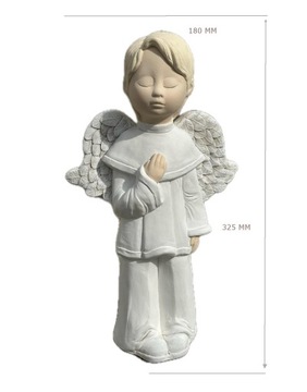 ПРИЧАСТИЕ МАЛЬЧИК-АНГЕЛ ГИПСОВАЯ ФИГУРКА Белое Причастие