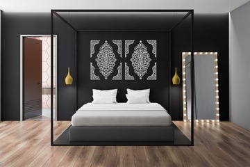 ДЕКОРАТИВНЫЕ АЖУРНЫЕ ПАНЕЛИ, 10 ШТ., АРАБЕСКИ