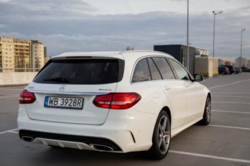 Mercedes Klasa C W205 Kombi 200 184KM 2017 Mercedes C 200 4MATIC Estate. Pak. AMG. Polski salon, serwis ASO, 184KM, zdjęcie 2