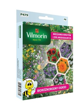 MIESZANKA KWIATÓW BIORÓŻNORODN OGRÓD P478 VILMORIN