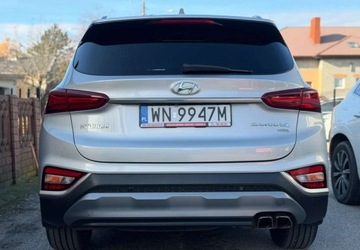 Hyundai Santa Fe IV SUV 2.0 CRDi 185KM 2020 Hyundai Santa Fe 1WL ASO Salon PL FV23 Kamera 360 ACC Martwe Pole CarPlay, zdjęcie 4