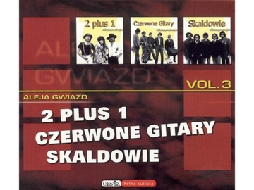 Aleja Gwiazd 3CD - 2 + 1 Skaldowie Czerwone Gitary
