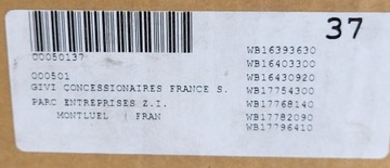 Pokrywa nakładka kufra GIVI C370N E370