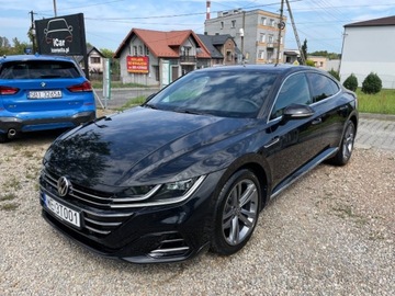 Volkswagen Arteon Fastback Facelifting 2.0 TSI 190KM 2021 Volkswagen Arteon 2.0 Tsi DSG R-Line Salon Polska Bezwypadkowy 2.0, zdjęcie 17