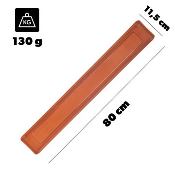 БАЛКОННЫЙ ЦВЕТОЧНЫЙ ГОРШОК КОРОБКА ЦВЕТОЧНЫЙ ГОРШОК 80см С ПОДСТАВКОЙ КИРПИЧ