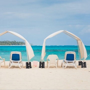 4 SZT TORBY NAMIOTOWE WORKI NA PIASEK DO PAWILONU OBCIĄŻNIKI DO PAWILONU