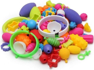 БУСИНЫ для изготовления украшений, браслетов, колье НАБОР 260 шт. большой