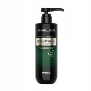 IMMORTAL Żel do golenia dla mężczyzn CBD SHAVING GEL 475ml