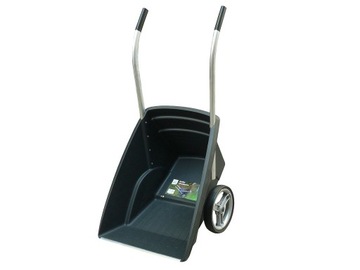 Taczka Ogrodowa Dwukołowa 120L z tworzywa PP Koleba Japonka Wózek XXL Lekka