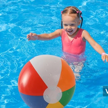 НАДУВНОЙ РЕЗИНОВЫЙ ПЛЯЖНЫЙ МЯЧ ДЛЯ САДОВОГО БАССЕЙНА ВОДНАЯ КРАСОЧНАЯ ИГРА