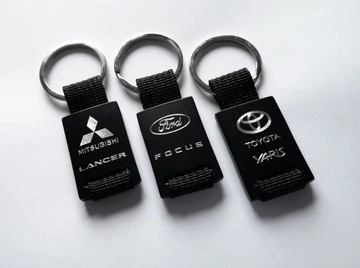 БРЕЛОК ДЛЯ PEUGEOT OPEL SKODA KIA HYUNDAI FORD с гравировкой