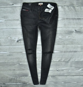 TOMMY HILFIGER Mid Rise Skinny Nora Jeansy W28 L32