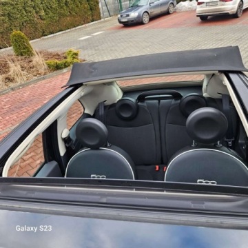 Fiat 500 II Seria 4 1.2 69KM 2015 Fiat 500 Aluminiowe Felgi Czujniki Parkowania Rozkladany Dach Gwarancja Vip, zdjęcie 32