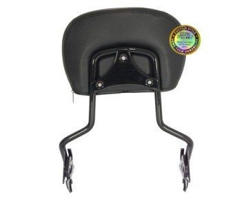 Спинка для пассажира Sissy Bar с быстрым креплением, черная, для Harley Touring 2009–2025 гг.