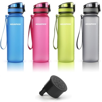 Butelka filtrująca bidon z filtrem Aquaphor 500 ml