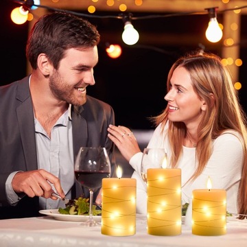 РЕАЛИСТИЧЕСКИЕ СВЕЧИ С ДИСТАНЦИОННЫМ УПРАВЛЕНИЕМ, ФУНКЦИЕЙ ТАЙМЕРА