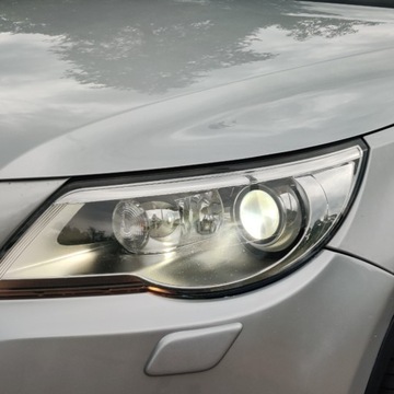 Volkswagen Tiguan I SUV 2.0 TDI CR DPF 140KM 2009 Volkswagen Tiguan 2.0 TDI 4x4 Xenon Android Hak Czujniki Parkowania 2.0, zdjęcie 7