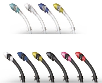 Сухая трубка SEAC VORTEX DRY с трансклапаном. желтый