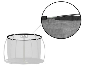Górny Ring do trampoliny SPORT EXCLUSIVE 180 cm