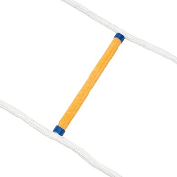 ВЕРЕВОЧНАЯ ЛЕСТНИЦА НА КРЫШУ 10М+2*КРЮКА+РЕМЕНЬ ПОЛУСИДЕНЬЯ