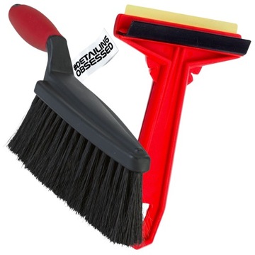 АВТОМОБИЛЬНАЯ ЩЕТКА ДЛЯ УДАЛЕНИЯ СНЕГА + СКРЕБОК + РАЗМОРАЖИВАНИЕ ОКОН 500МЛ