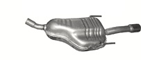 Tłumik końcowy 17.301 OPEL ASTRA H HTB