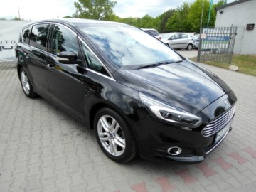 Ford S-Max II Van 1.5 EcoBoost 160KM 2016 Ford S-Max Alcantara Full Led Nawigacja Panorama 1.5 Benzyna 160KM, zdjęcie 7