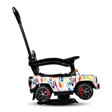 XXXL MERCEDES G63 AMG с коляской, поворотной ручкой, камуфляжный лак