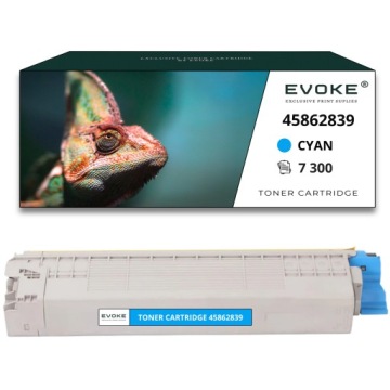 Toner do tiskárny Oki MC853 modrý 7300 stran 45862839