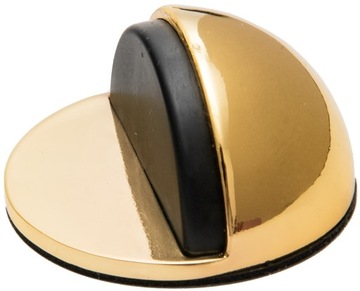 Стопор дверной, напольный, приклеенный, САМОКЛЕЯЩАЯСЯ ЛАТУНЬ