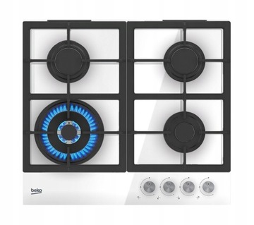 Белый комплект BEKO BBIM14300WMS + BMGB25333WG + HILW64225SW + посудомоечная машина 45