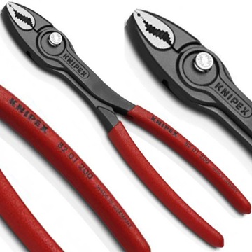 Knipex Szczypce Czołowe TwinGrip Nastawne 200 mm