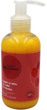 Fergio Bellaro Olejek w żelu do ciała & masażu Juicy Raspberry 170 ml