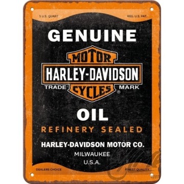 TABLICA PLAKAT 15X20 HARLEY-DAVIDSON OIL 26300