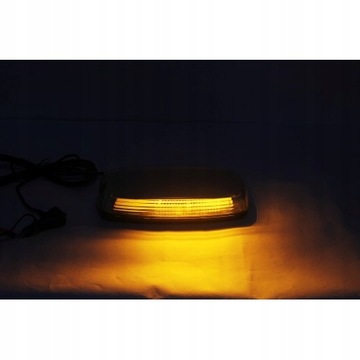 СИГНАЛИЗАЦИЯ 84LED 12В/24В С МАГНИТОМ НА КРЫШЕ, ОРАНЖЕВЫЙ