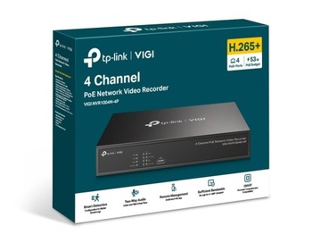 РЕГИСТРАТОР TP-LINK VIGI NVR1004H-4P