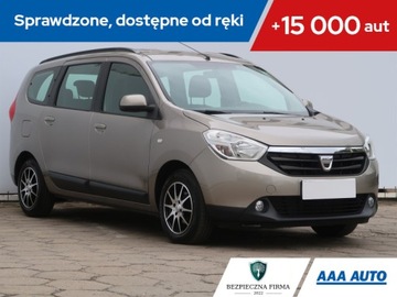 Dacia Lodgy Minivan 1.6 SCe 102KM 2015 Dacia Lodgy 1.6 SCe, Salon Polska, 1. Właściciel