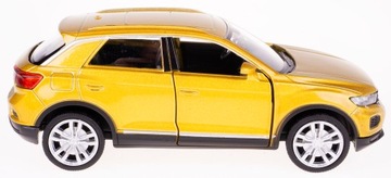 VOLKSWAGEN T-ROC МЕТАЛЛ МОДЕЛЬ RMZ 1:32/39 ЗОЛОТОЙ