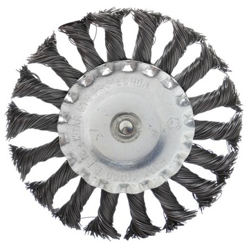 ДИСКОВАЯ ЩЕТКА BRIDNED С ХВОСТОВИКОМ M6 100 мм