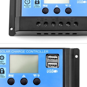 Контроллер зарядного устройства солнечной панели 12 В 24 В