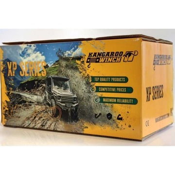 Лебедка 14000 фунтов, 12 В, тяга 6,3 т, стальной трос, беспроводное управление