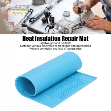 Теплоизоляционный силиконовый ремонтный коврик с