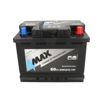 Аккумулятор 4MAX ECOLINE 60 Ач 540 А P+