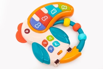 МУЗЫКАЛЬНАЯ ИГРУШКА ДЛЯ ИГРЫ НА ПИАНО ПРОРЕЗЫКЕ ТУКАН 3В1