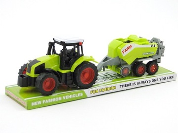 TRAKTOR Z MASZYNĄ PRASA 55T