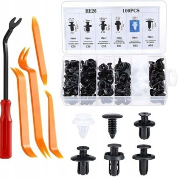 SPINKI KOŁKI KLIPSY SAMOCHODOWE DO AUTA TAPICERKI SAMOCHODOWEJ