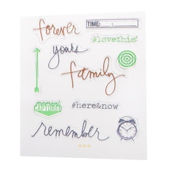 4X przezroczysty stempel DIY silikonowe uszcz